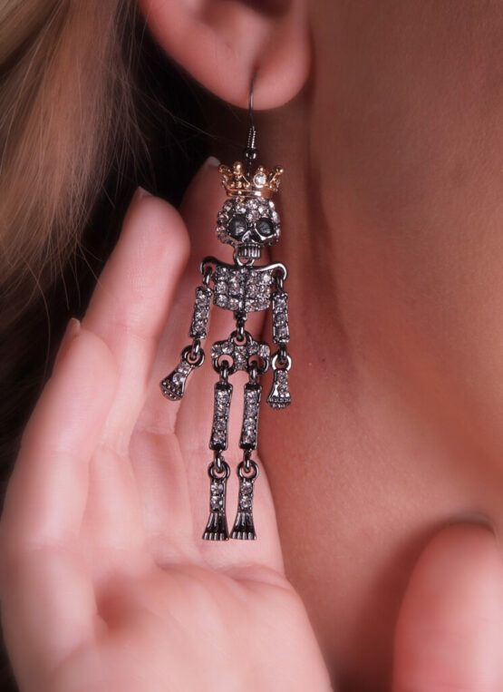 23136 - Skeleton Dangle Earrings