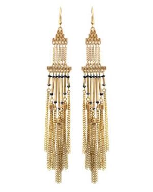 24400 - 5.5 in. Long Tassel Earring