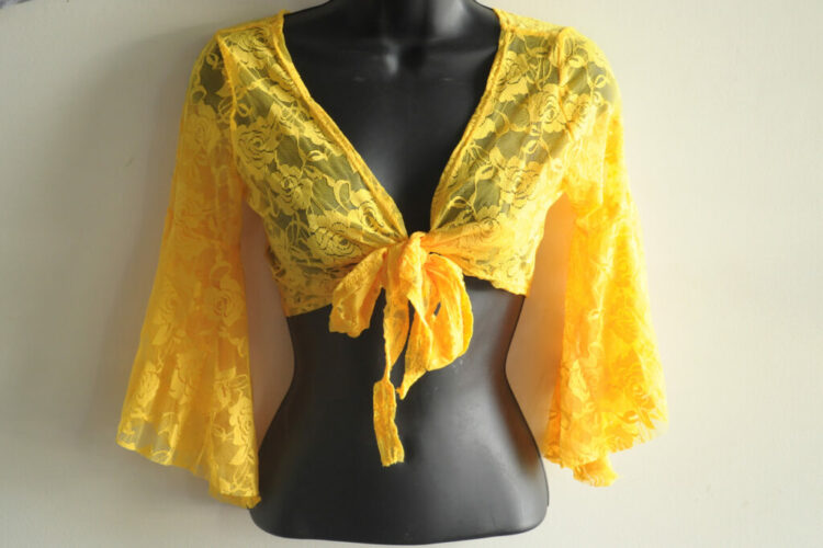 2871 - Lace Bolero Top - One Size - Image 4