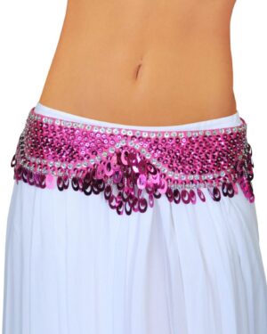 2894B - Beaded Belt with Paillettes