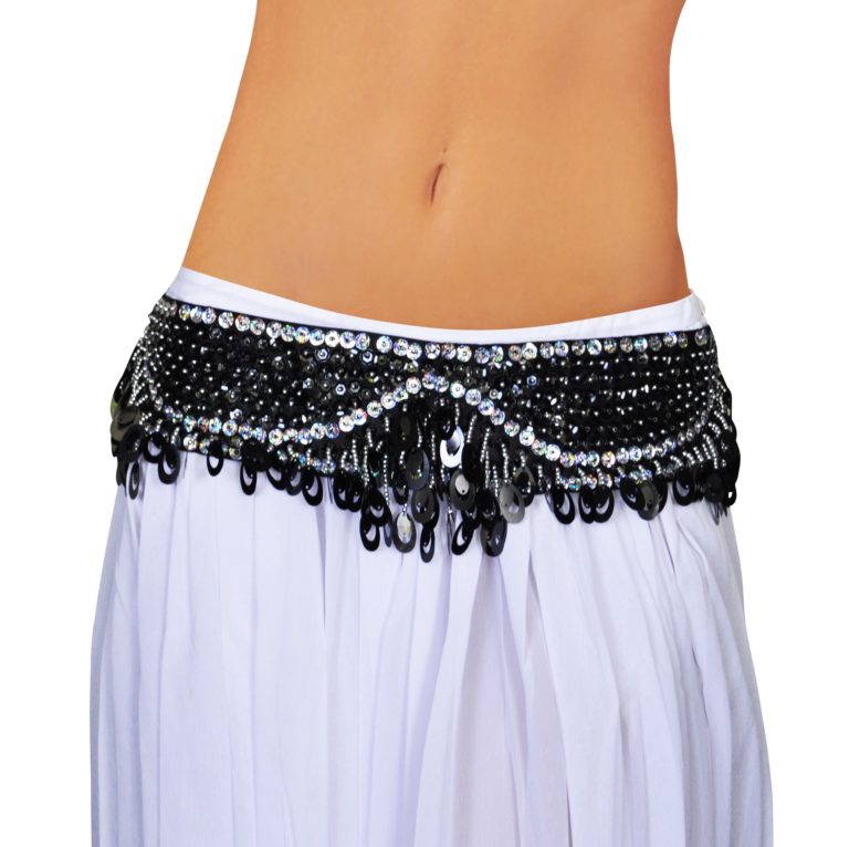 2894B - Beaded Belt with Paillettes - Image 5