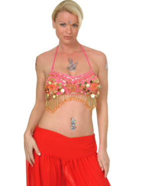 2909 - Top with Paillettes and Coins