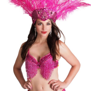 2917 - Beaded Top with Fringes