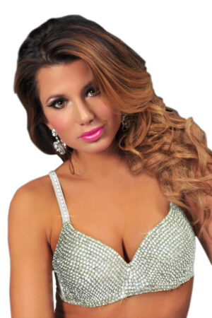 2993 - Rhinestone Bra