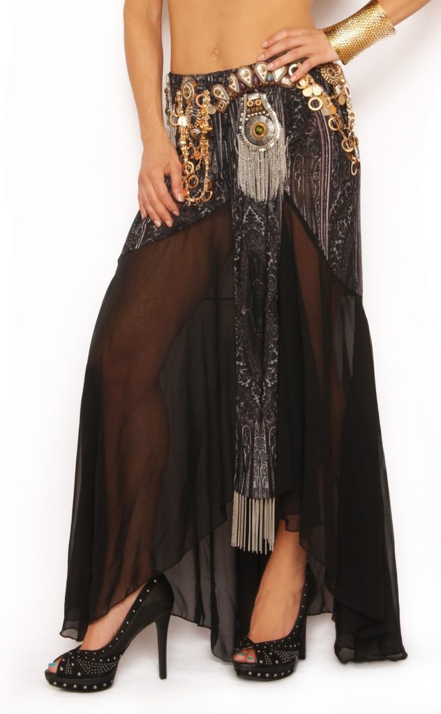 3033SK - Skirt with Swags & Trader Beads - Image 2