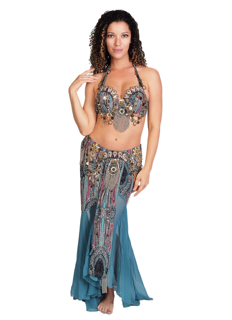 3033SK - Skirt with Swags & Trader Beads - Image 3