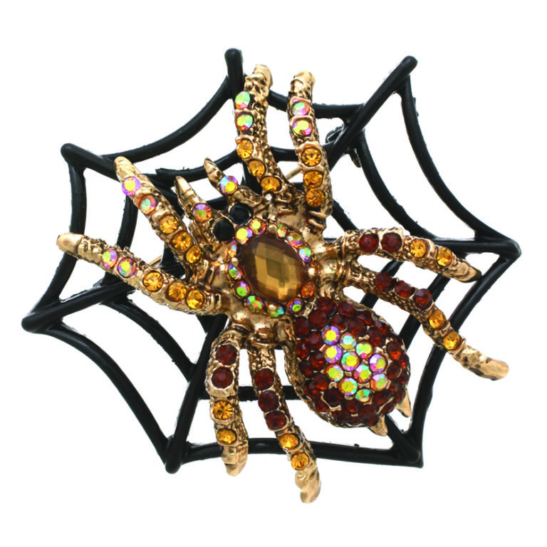 30863 - Spider on Web Pin