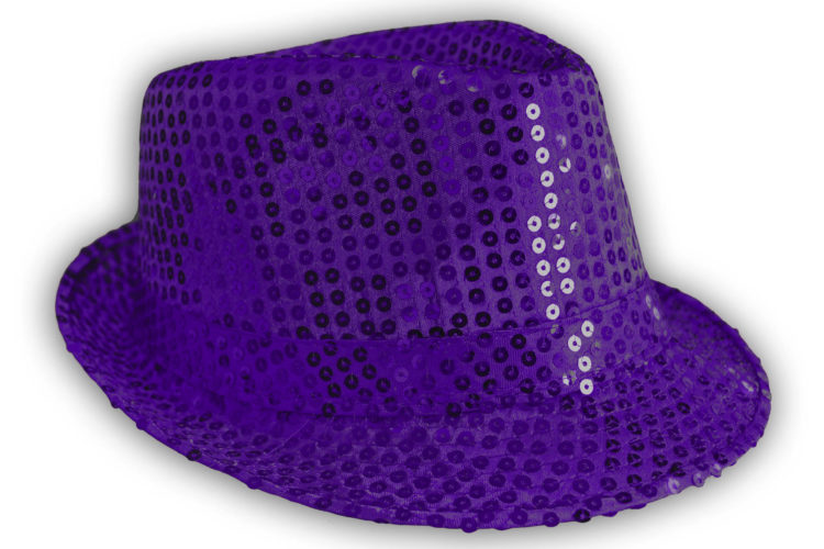 3819 - Sequin Fedora Hat - Image 12