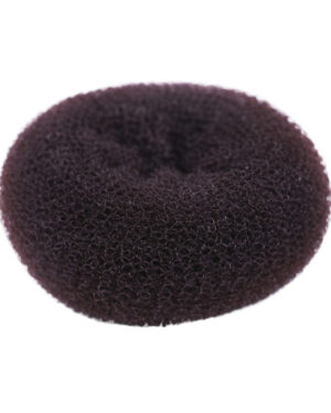 3827 - Hair Donut, Black..1.  Tie Hair Into Ponytail..2.  Pull Hair Through Donut..3.  Wrap Hair Around ...