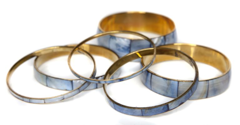 40014 - MOP Bangle - 6 pc set - Image 5