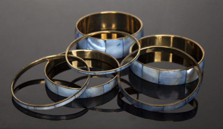 40014 - MOP Bangle - 6 pc set - Image 8