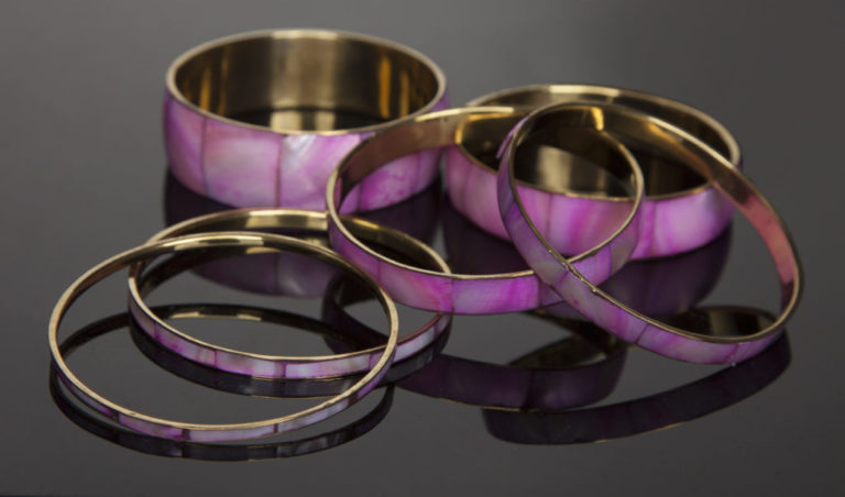 40014 - MOP Bangle - 6 pc set - Image 11