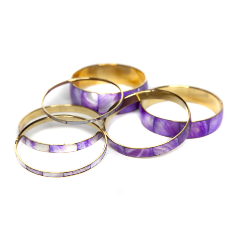 40014 - MOP Bangle - 6 pc set - Image 3