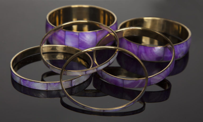 40014 - MOP Bangle - 6 pc set - Image 10