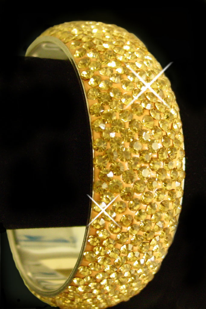 40307 - 12 Row Rhinestone Bangle - ASST - Image 2