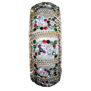 40315 - Large Bangle with Stone - Multi