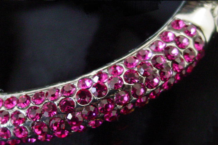 40318 - Rhinestone Hinged Bangle - Image 11
