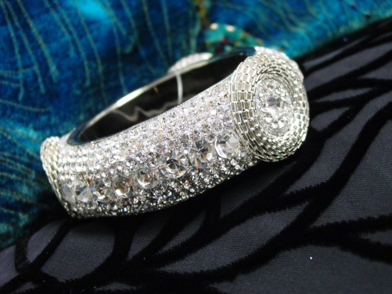 40402 - Rhinestone Bangle Large - Image 2