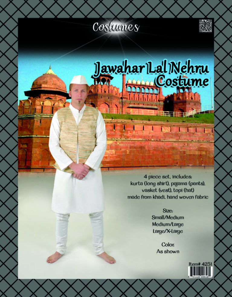 4251 - Jawahar Lal Nehru Costume - Image 2