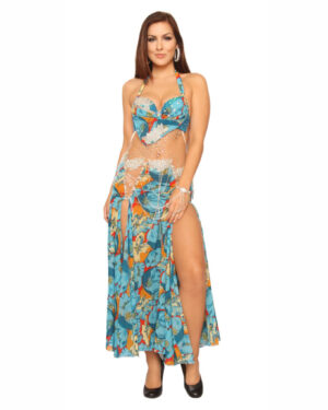 4260 - Embroidered Costume with Rhinestones