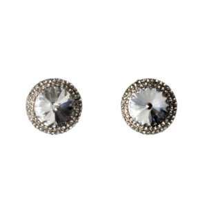 472 - 16 mm Rivoli Round Earring