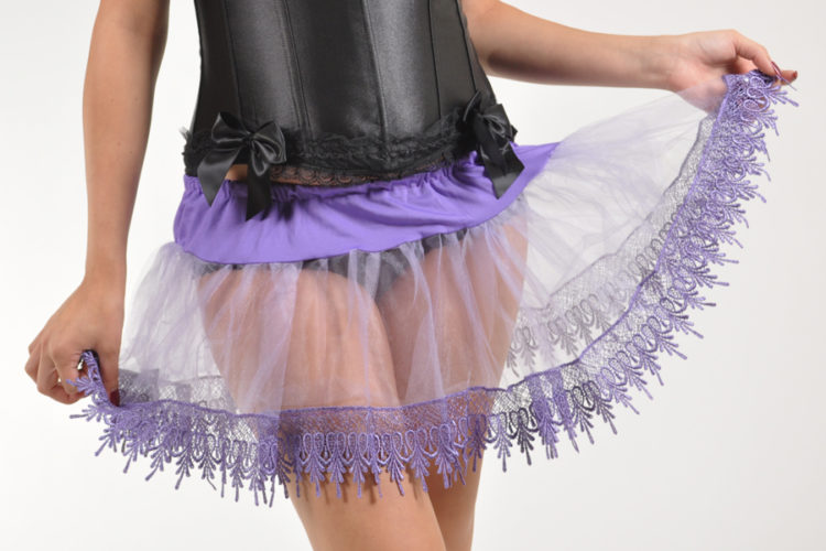 511 - Tutu with Lace - One Size - Image 2