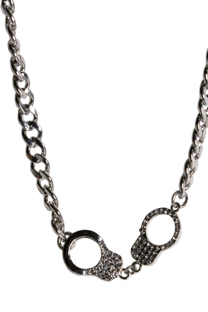 53173 - Handcuff Necklace - with stones - Image 2