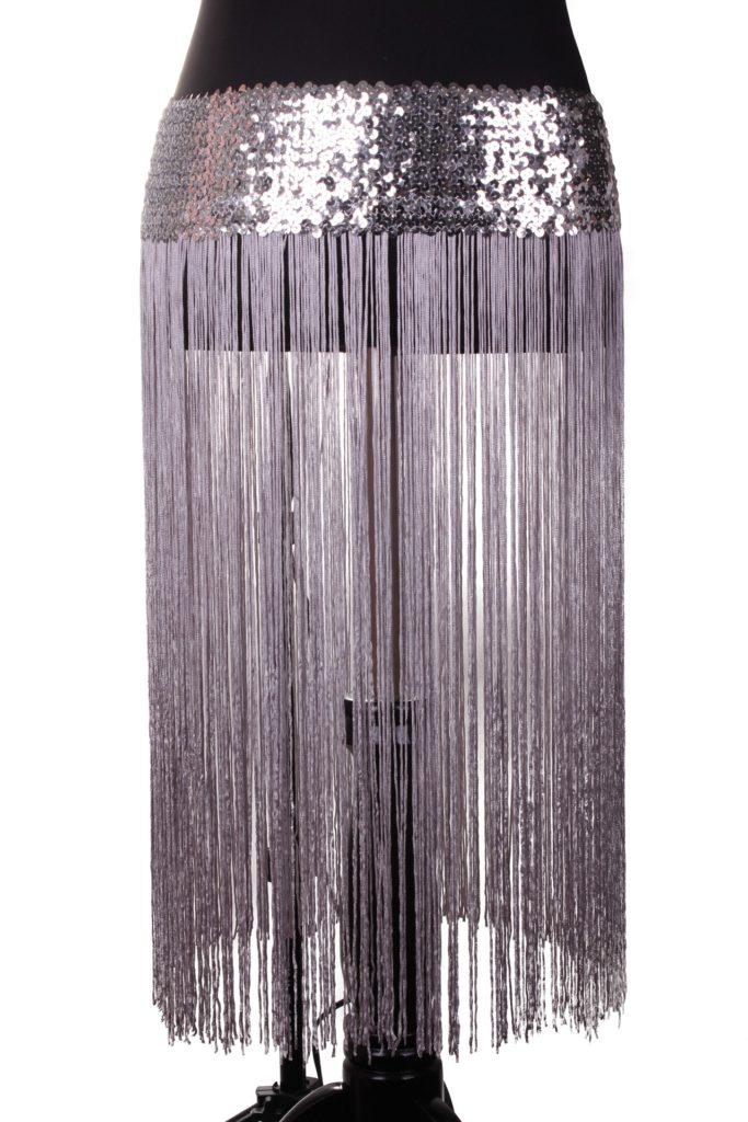538 - Stretchy Sequin Belt with Fringes - Image 9