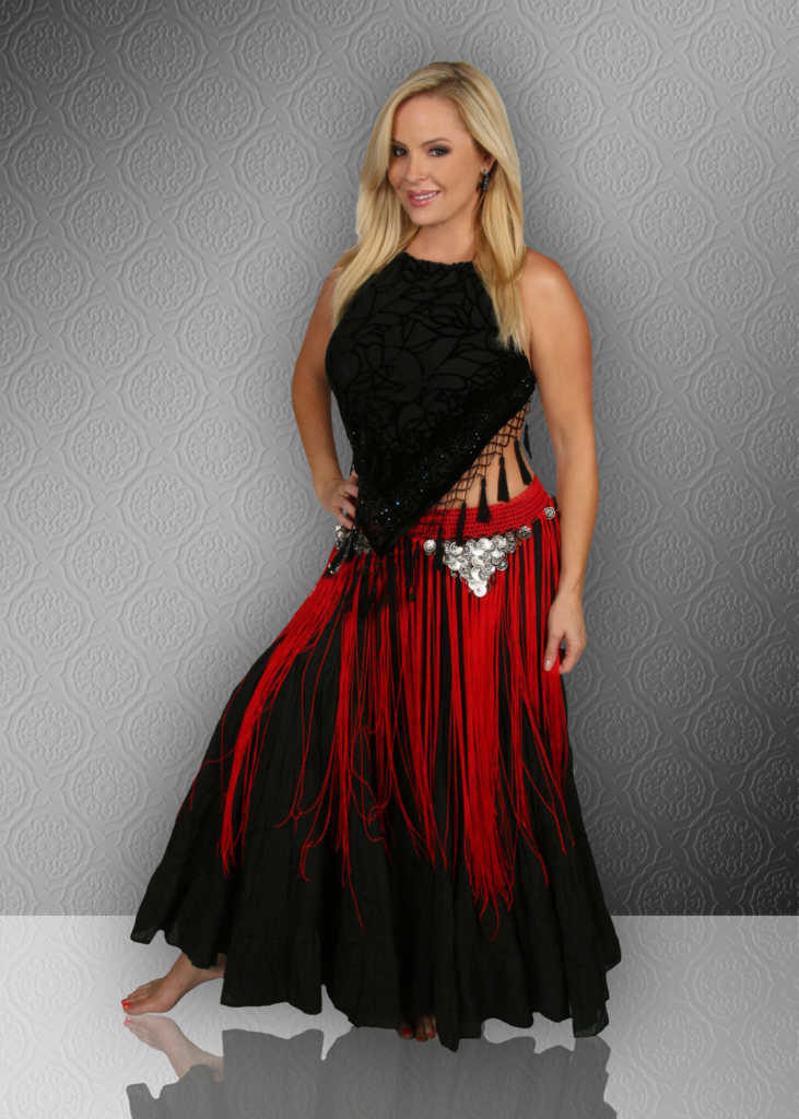 541 - Gypsy Belt with Fringes & coins - Image 11