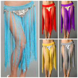 541 - Gypsy Belt with Fringes & coins