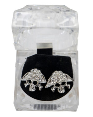 61005 - Skull with Wings Earrings