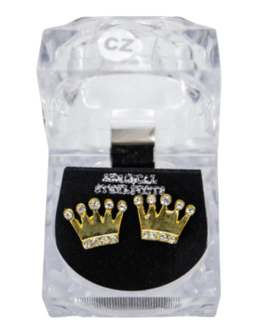 61011 - Crown Earrings
