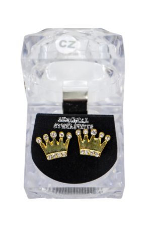 61011 - Crown Earrings