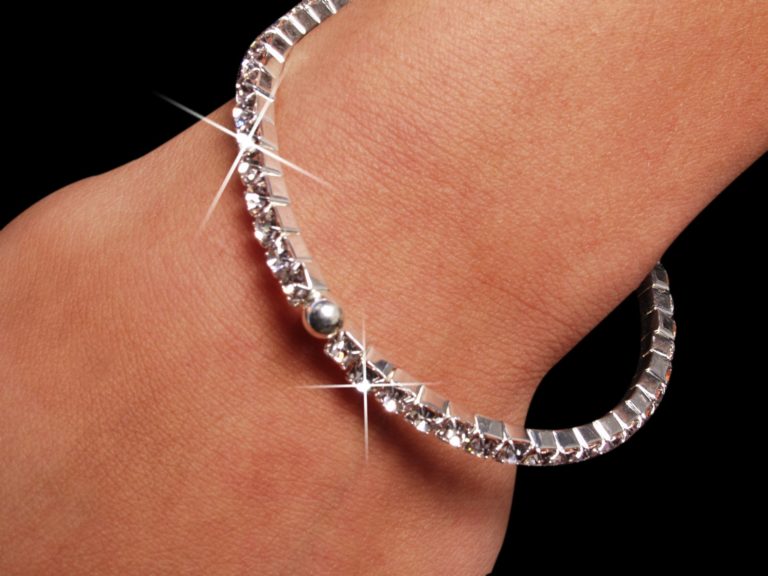 611 - 1 Row Spiral Bracelet - Image 2