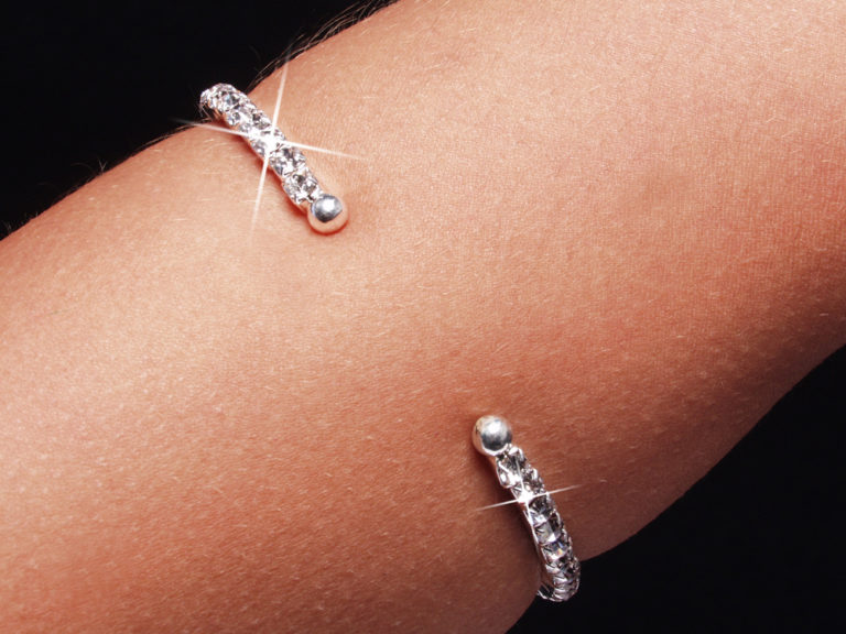 611 - 1 Row Spiral Bracelet - Image 3