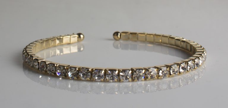 611 - 1 Row Spiral Bracelet - Image 6
