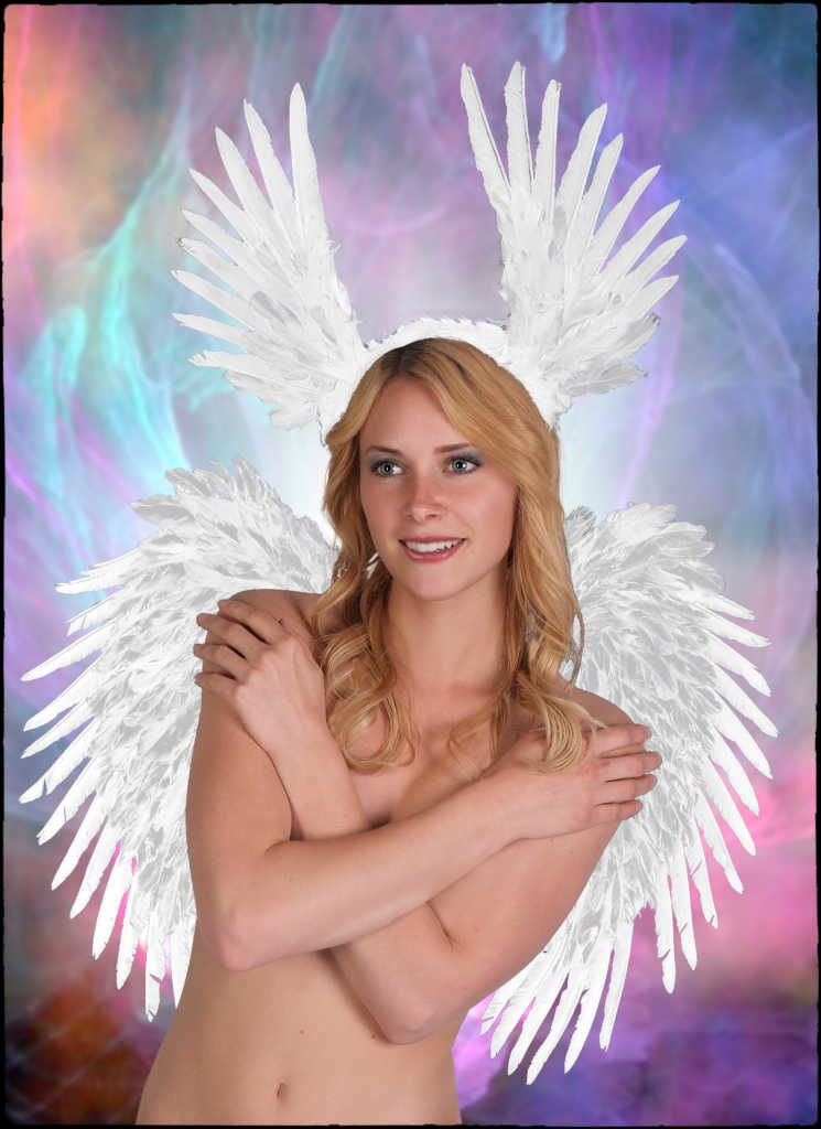 63021 - Dark Angel Feather Headband - Image 2