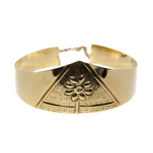 63081 - Crown Embossed  - Gold