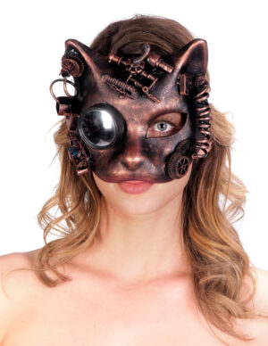 63241 - Mechanical Cat Mask - Copper