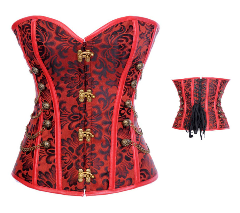 64021 - Steampunk, Pirate Corset with Thong - Image 2