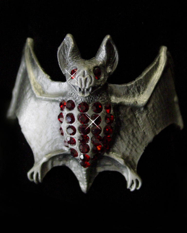 68019 - Cuff - Bat with Rhinestones - Image 2
