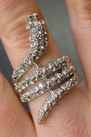 687 - Snake Ring - Silver