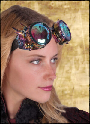 68747 - Steampunk Kaleidoscope Glasses - Psychedelic