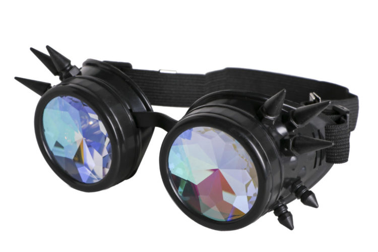 68747 - Steampunk Kaleidoscope Glasses - Psychedelic - Image 4