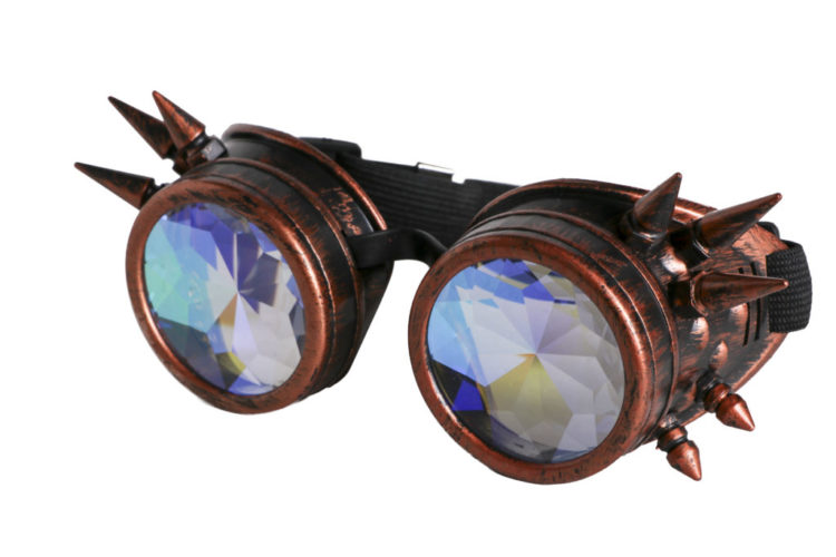68747 - Steampunk Kaleidoscope Glasses - Psychedelic - Image 6