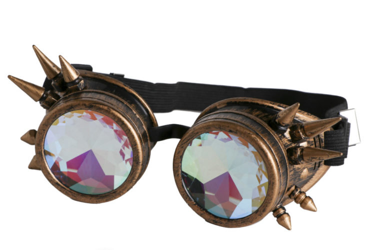 68747 - Steampunk Kaleidoscope Glasses - Psychedelic - Image 5