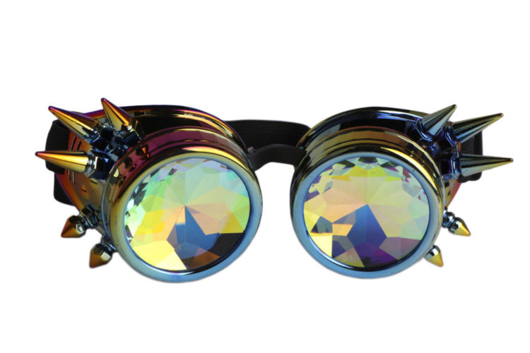 68747 - Steampunk Kaleidoscope Glasses - Psychedelic - Image 8