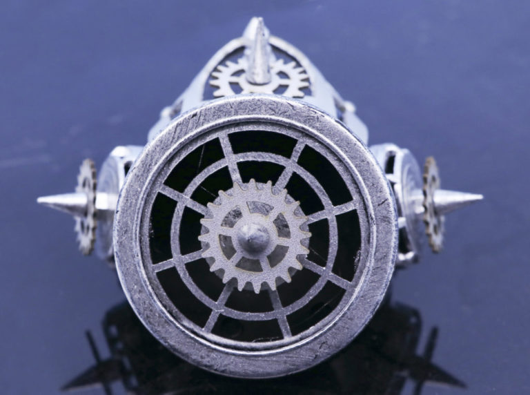 69139 - Steampunk Gas Mask with Spikes & Gears - Image 2