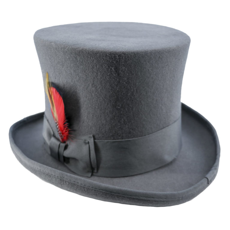 69513 - Steampunk TOP Hat - 100% wool felt - Image 8