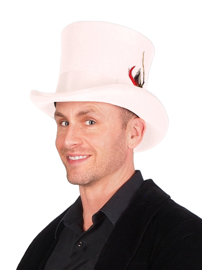 69513 - Steampunk TOP Hat - 100% wool felt - Image 14